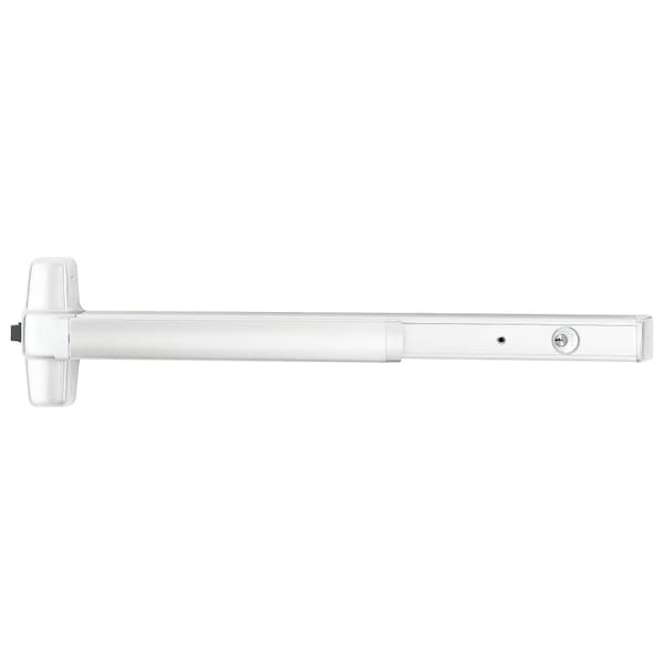 Grade 1 Delayed Egress Exit Device, 36-in Length, Exit Only, Less Dogging, Delayed Egress, Bright Ch